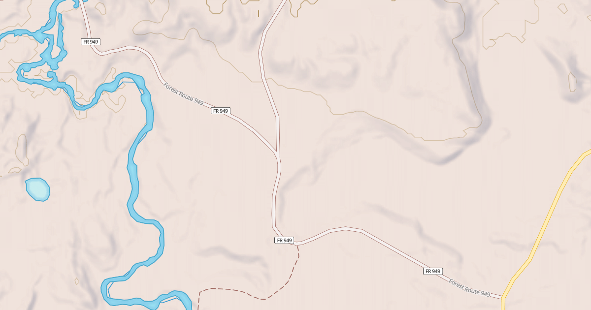 Map preview of LITTLE ISABELLA RIVER