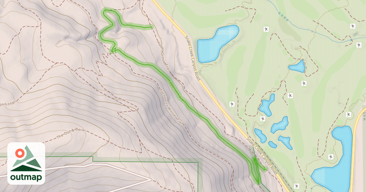 Map of Epperson Trail