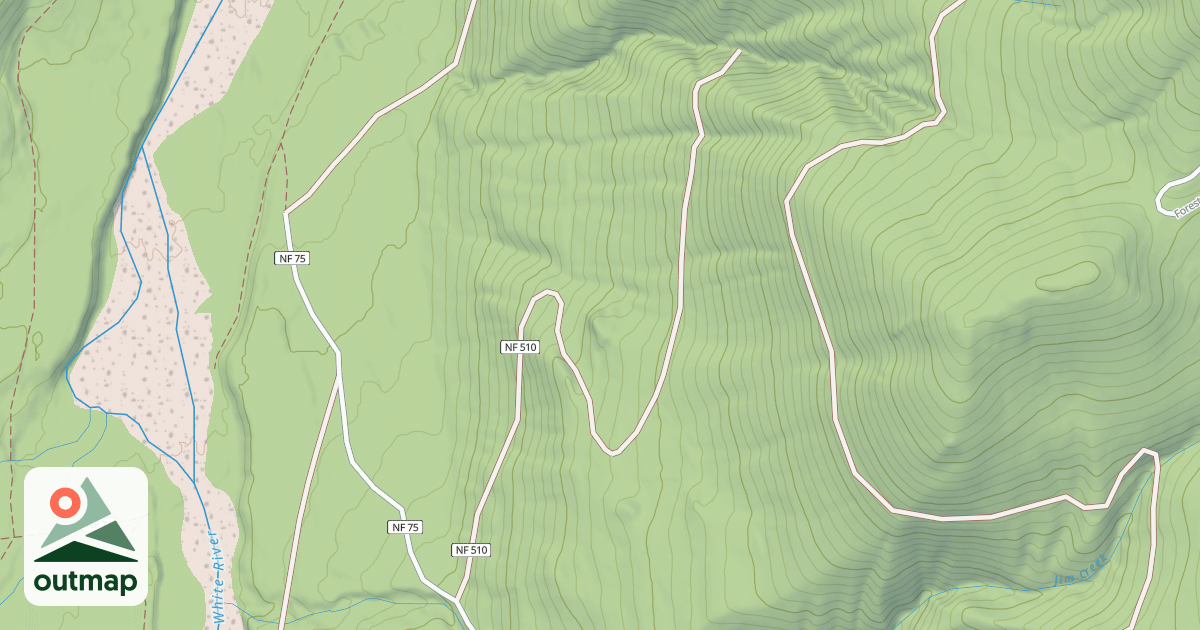 Map of UPPER NOSE DIVE
