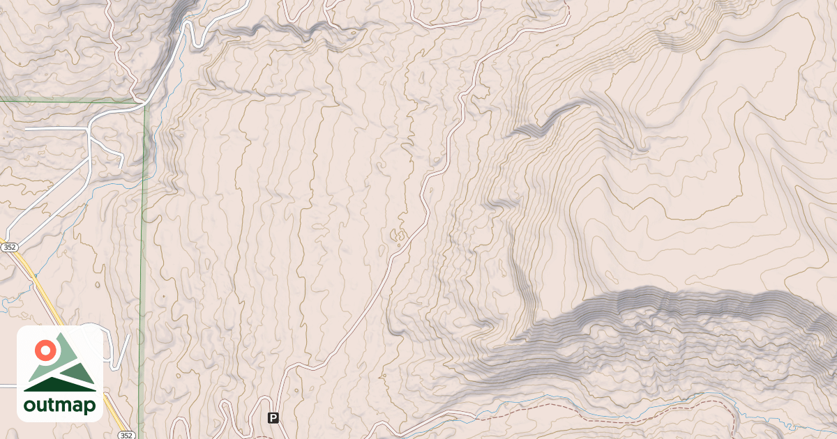 Map of JIM CREEK AREA