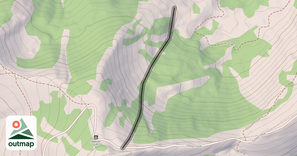 Map of Silver Cliff