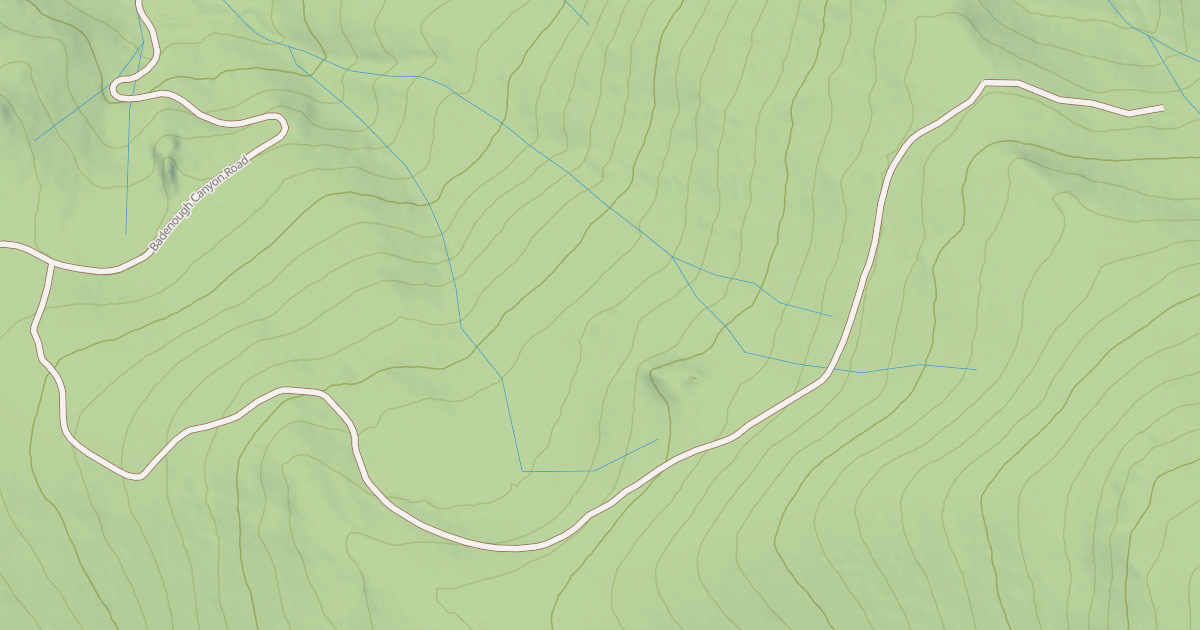 Map preview of BADENAUGH SPUR