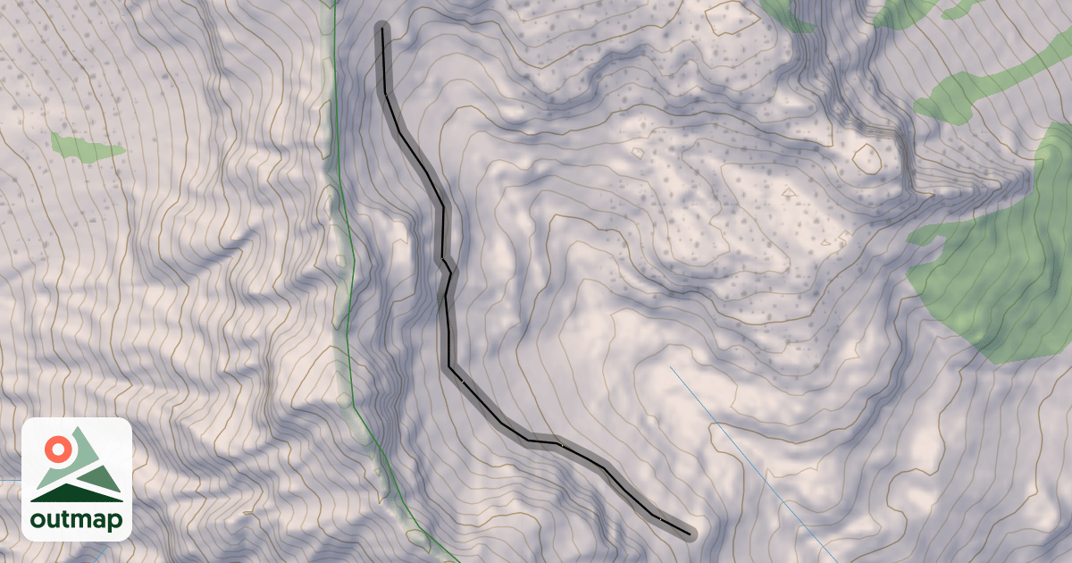 Map of High Traverse