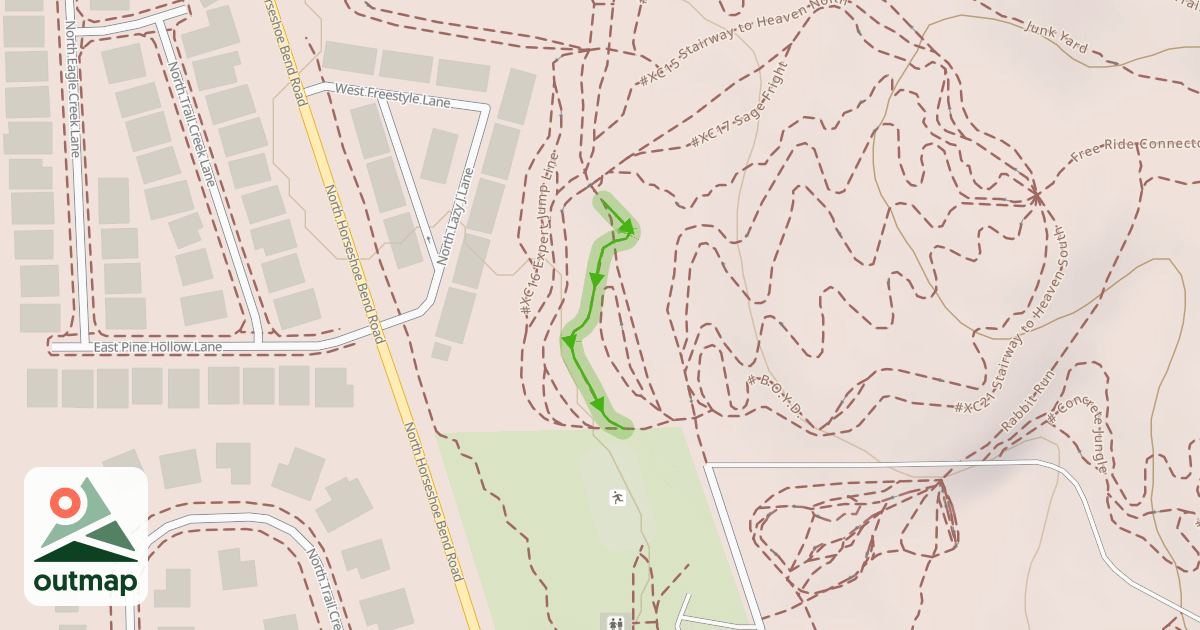 Map of #XC26 Jump Line