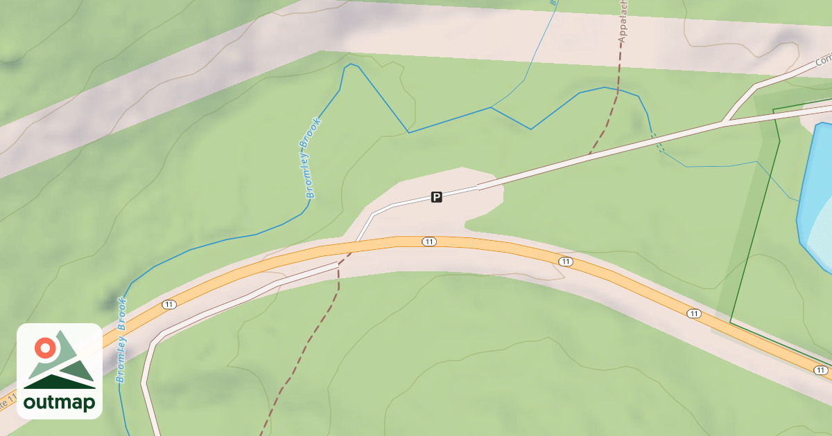 Map of BROMLEY PARKING