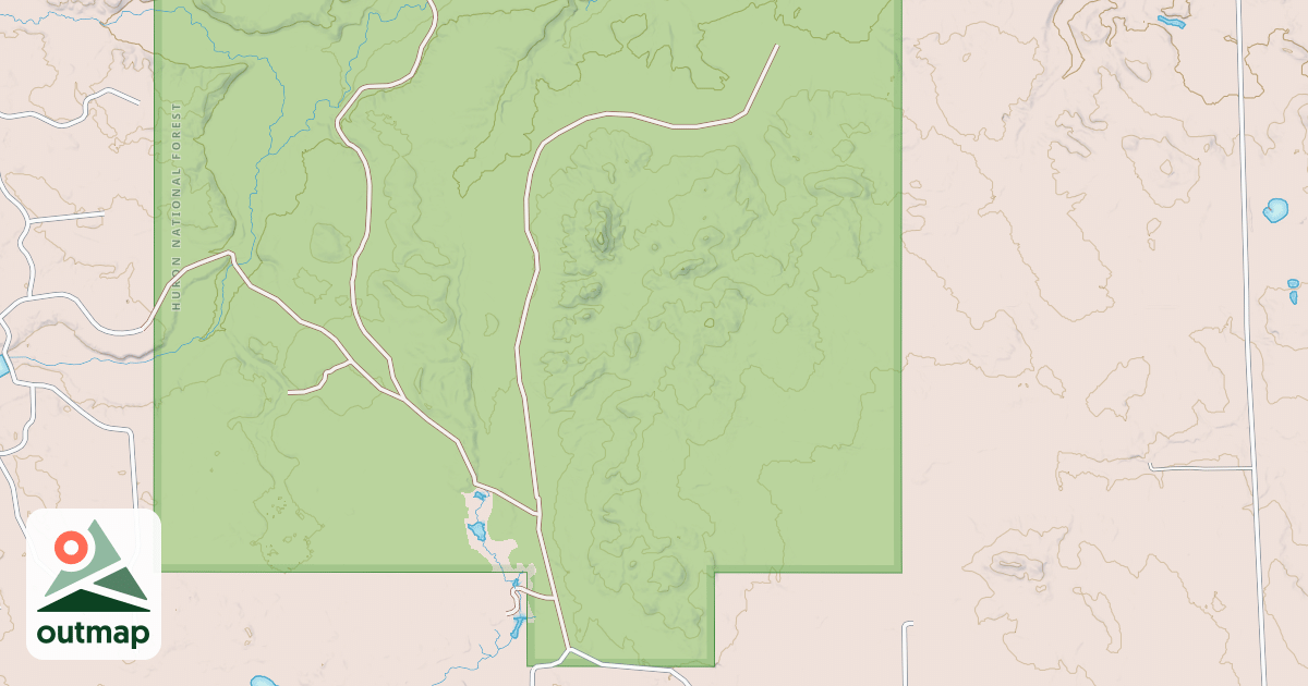 Map of COMSTOCK CREEK