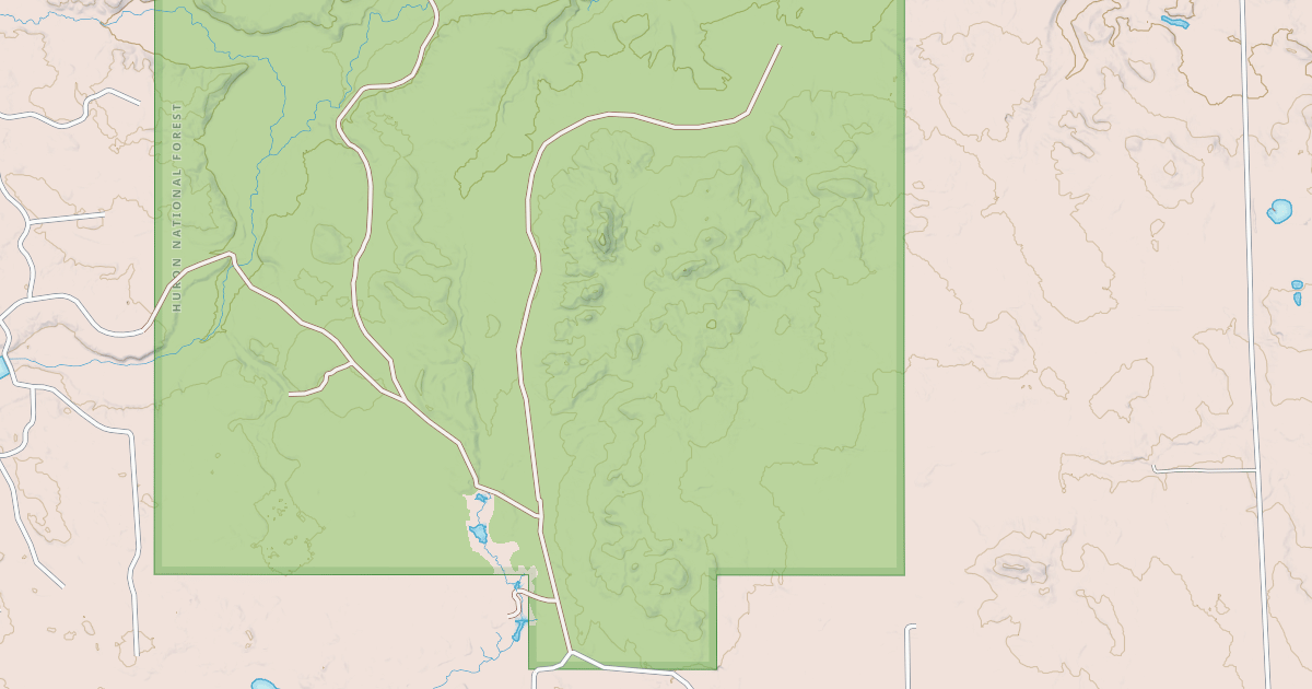Map preview of COMSTOCK CREEK