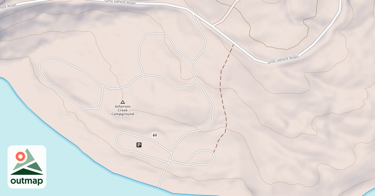 Map of ATHERTON BOAT RAMP