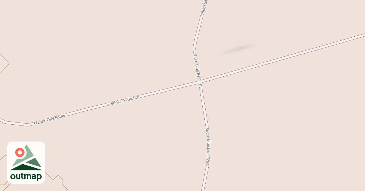 Map of Frederic Route