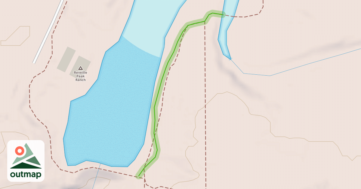 Map of Back of Lake