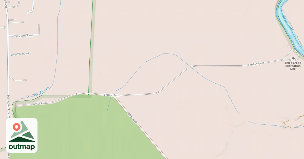 Map of FARRIOR FARM