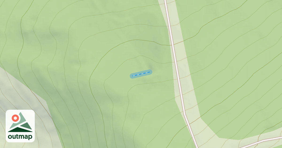 Map of Combe Benite