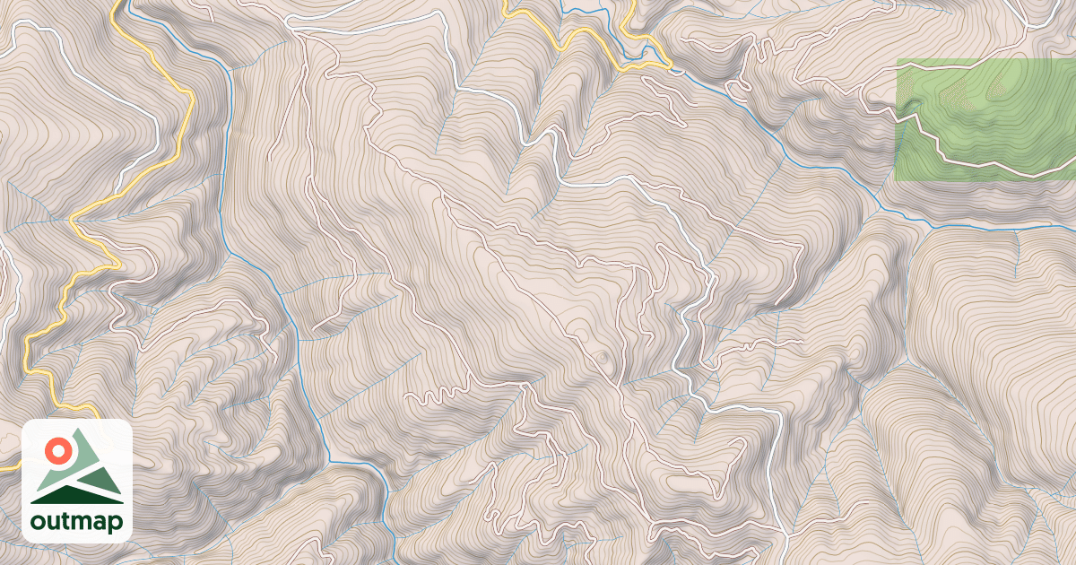 Map of BUCK RIDGE