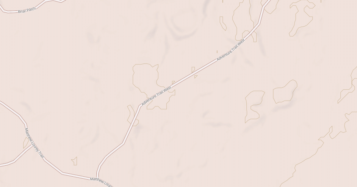 Map preview of Washington/Ramsey Trail