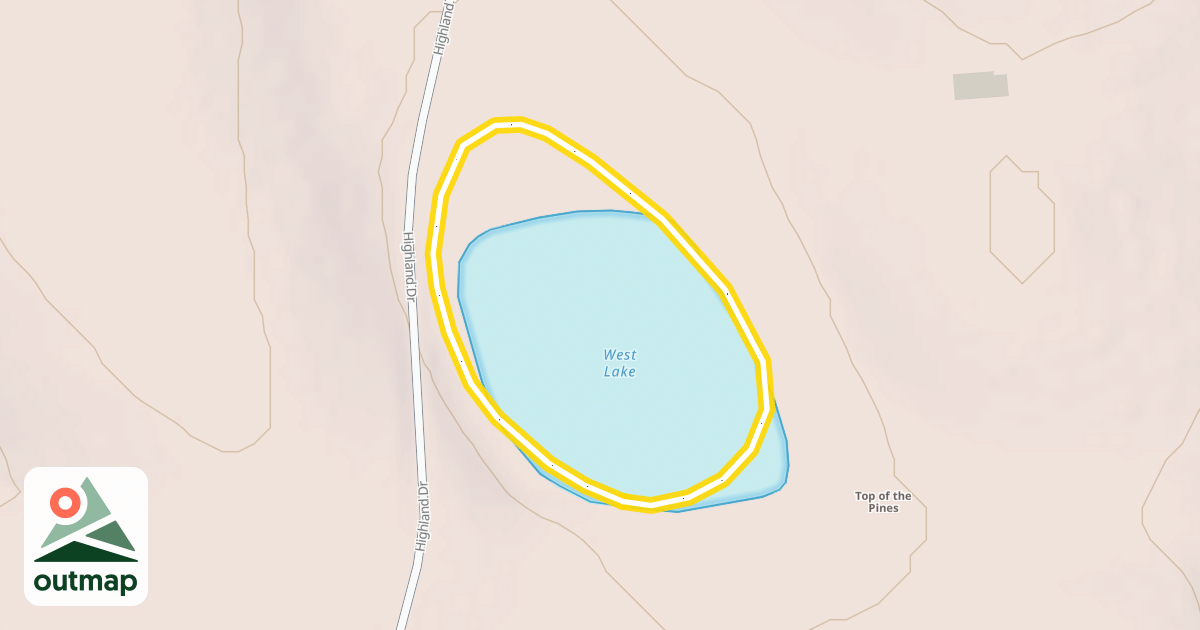 Map of Meadow Loop
