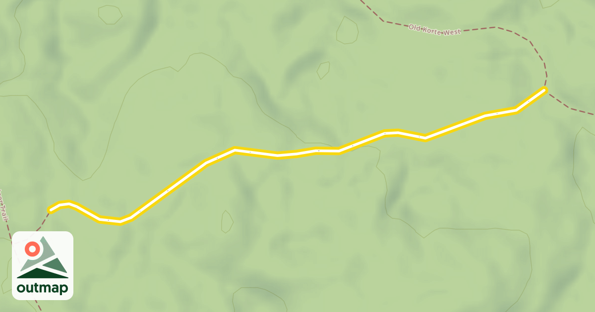 Map of North End Classic Trail