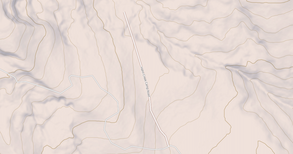 Map preview of HAHN CREEK CAMP
