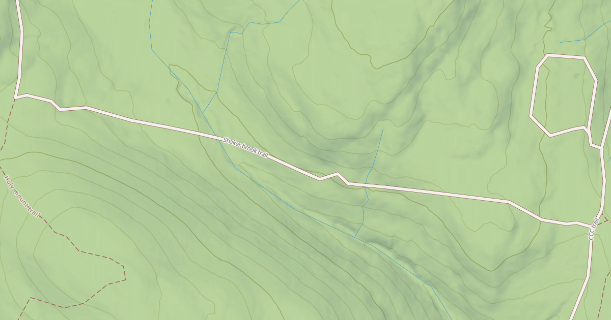 Map preview of Shaker Trail