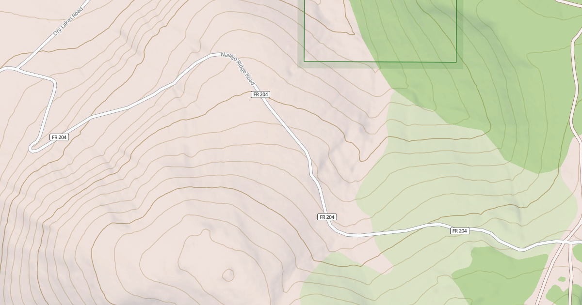 Map preview of Navajo Point