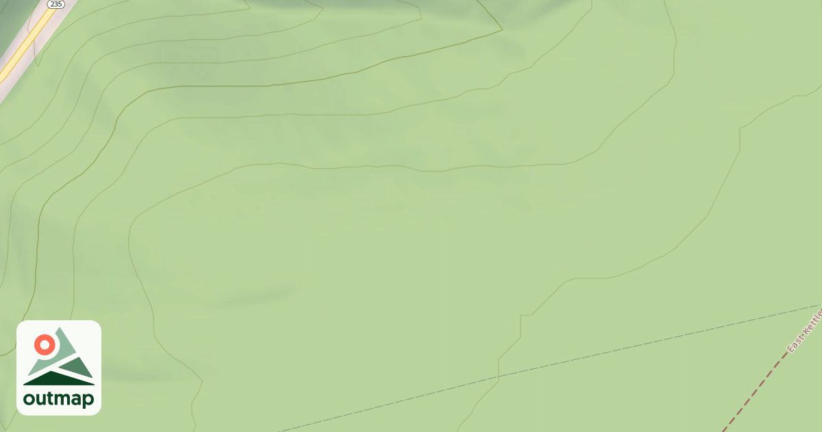 Map of East Kettle ATV Trail System