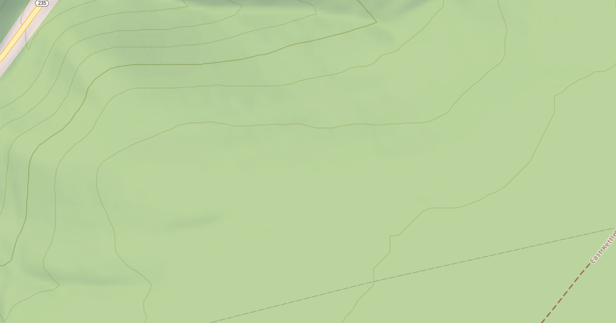 Map preview of East Kettle ATV Trail System