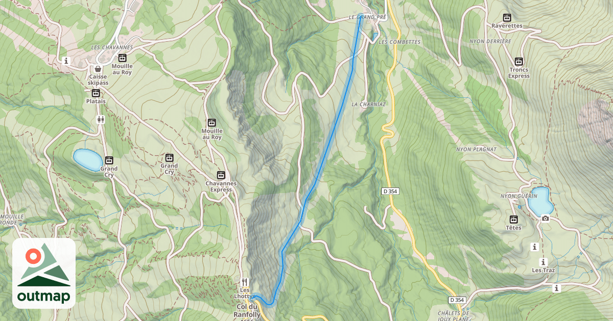 Map of Chevrelles