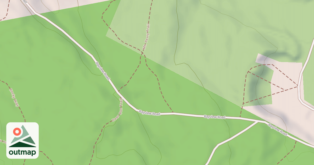Map of Mt. Perry Trail