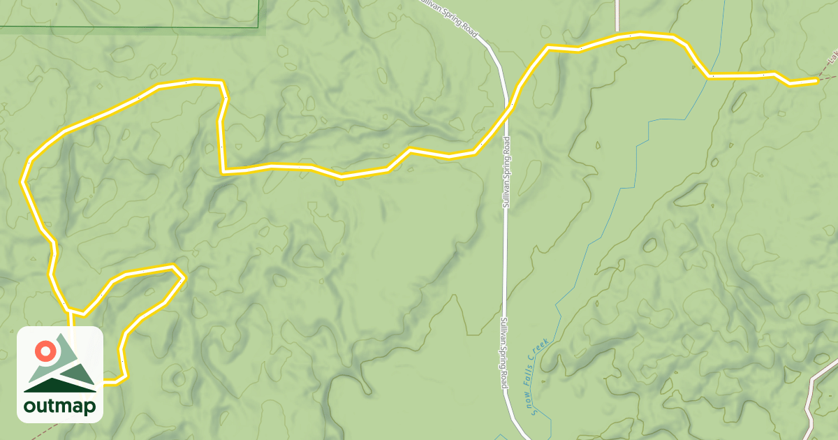 Map of Lakewood XC Course