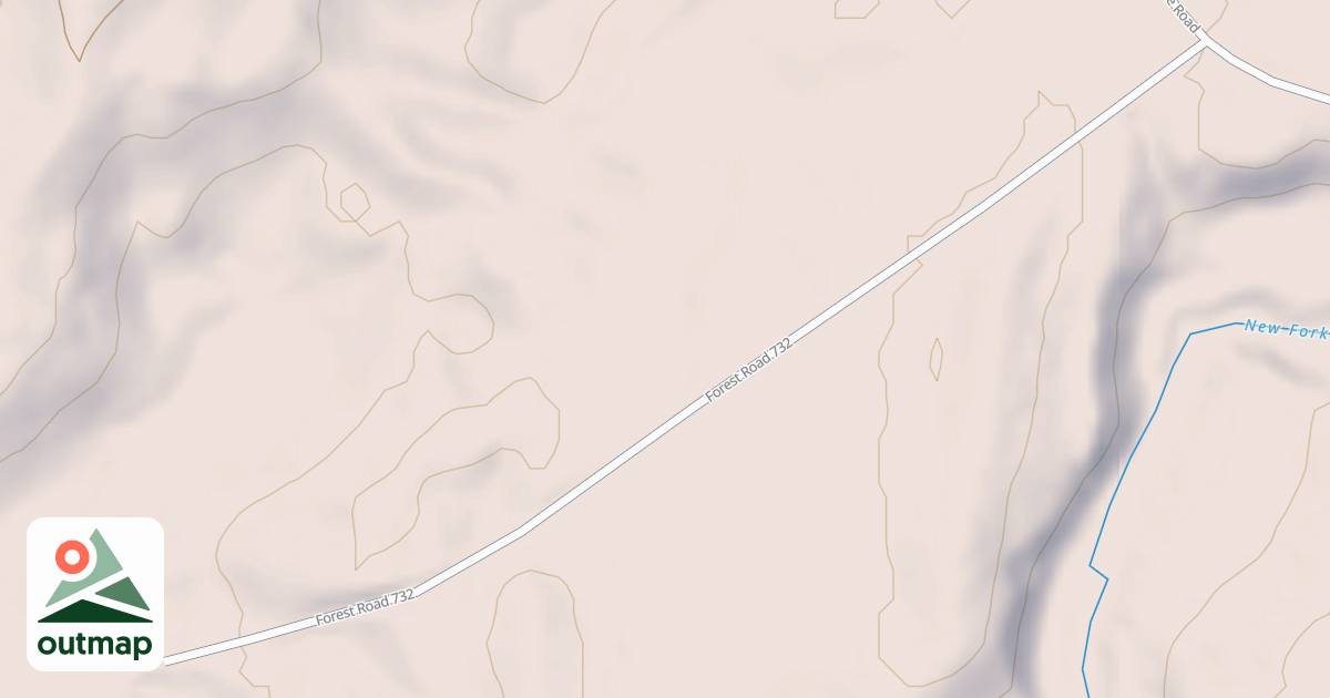 Map of 732
