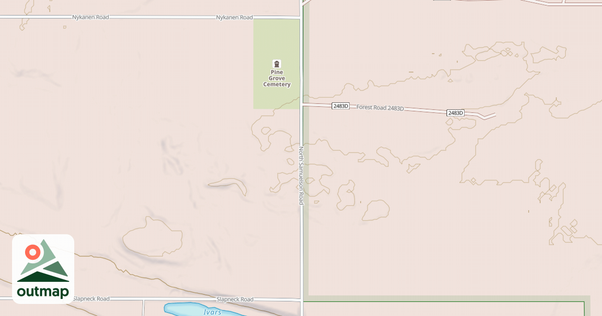 Map of SLAPNECK