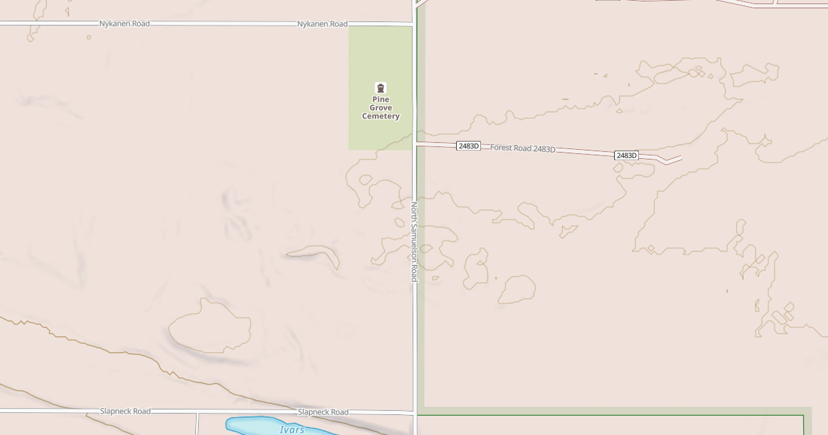 Map preview of SLAPNECK