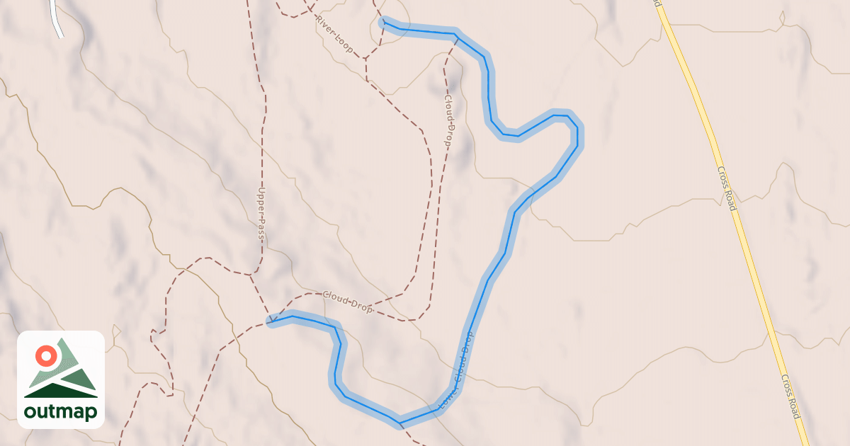 Map of Lower Cloud Drop
