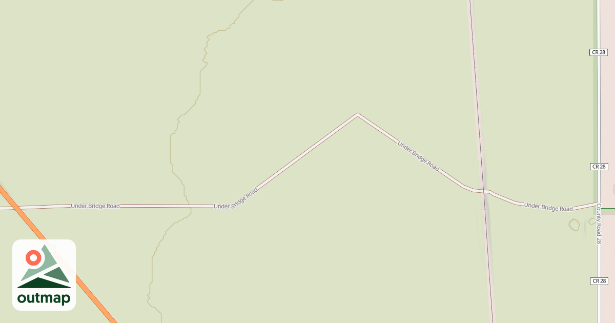 Map of UNDER BRIDGE