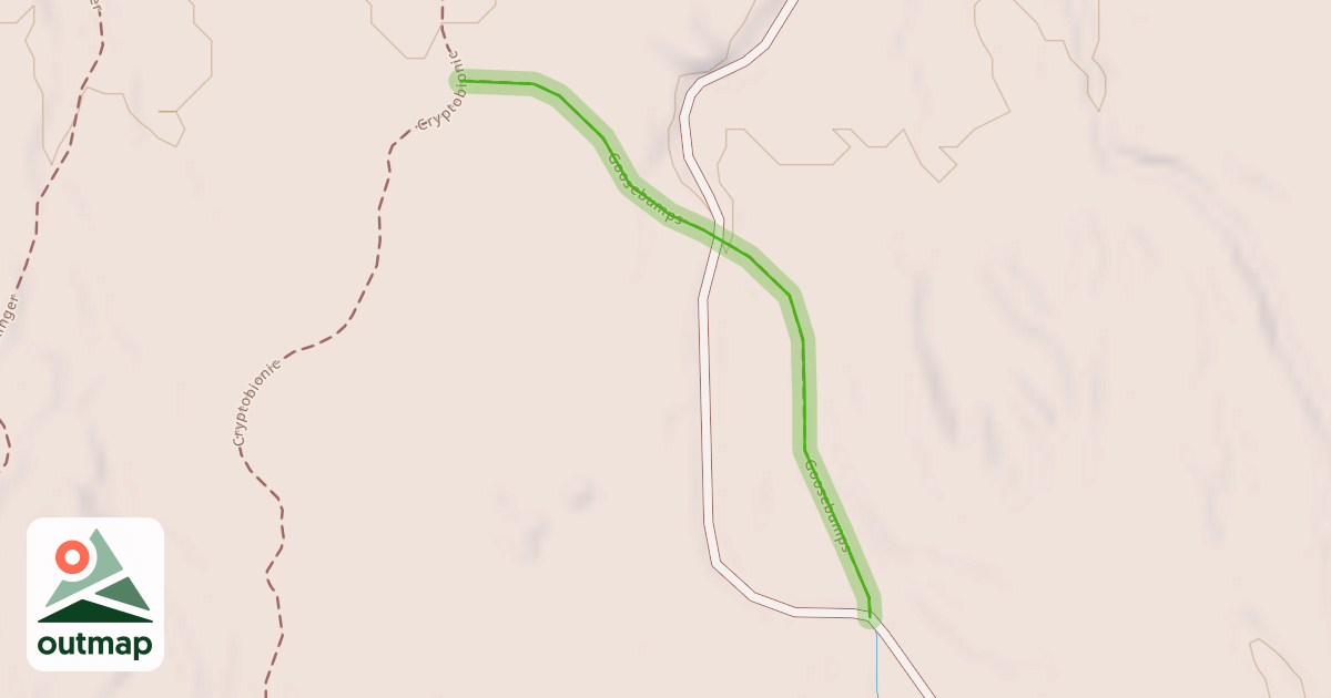 Map of Goosebumps Trail