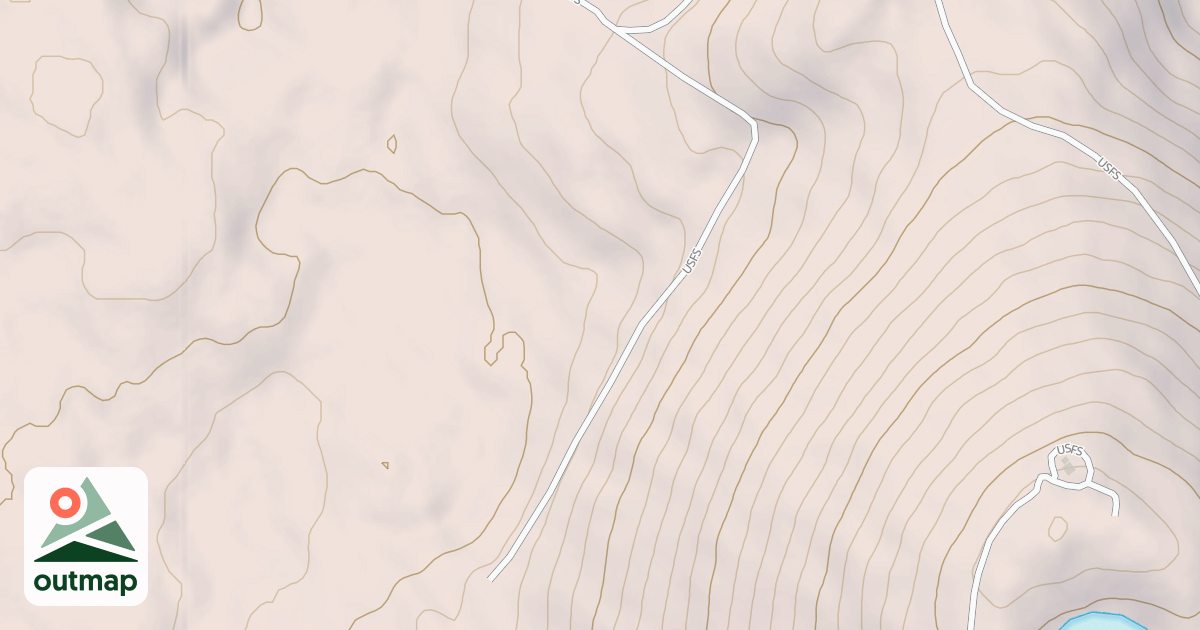 Map of WEST CONE ROAD