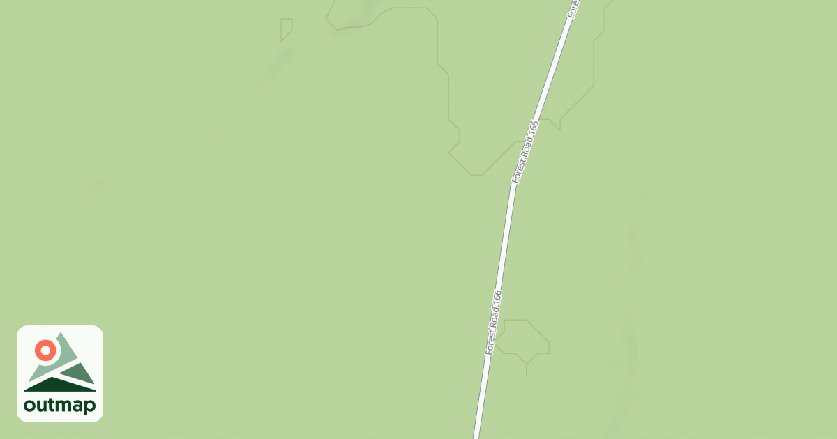 Map of FR 166K