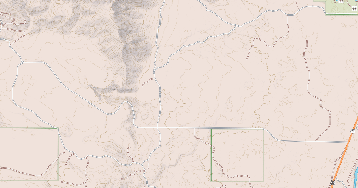 Map preview of N.ANTELOPE FLAT