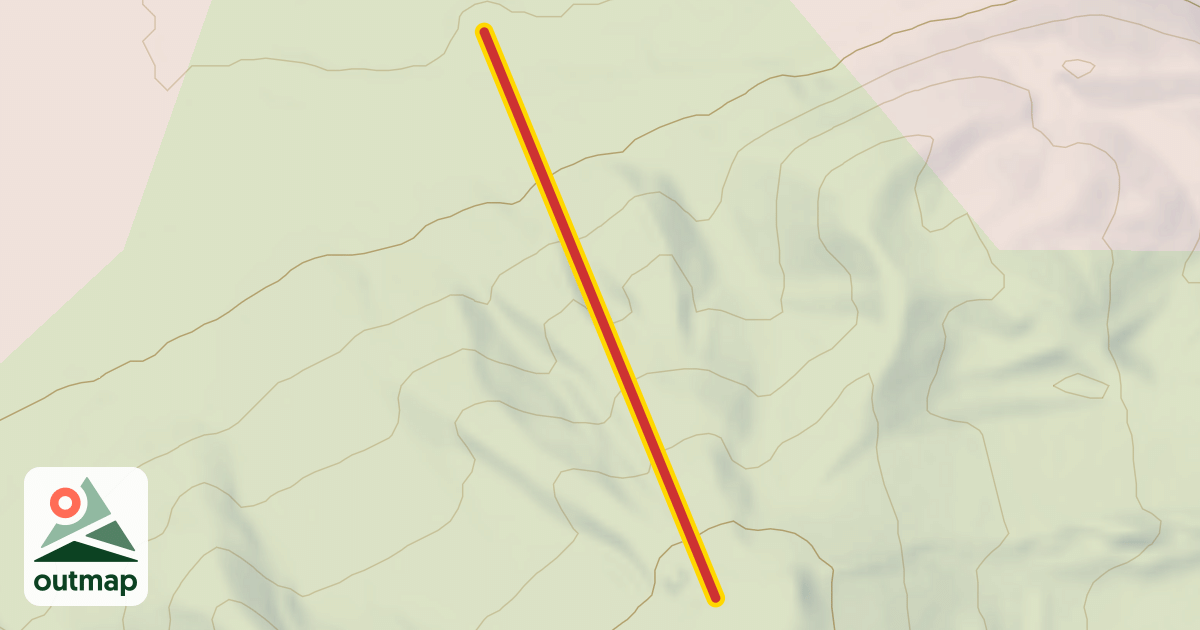 Map of Triple Chair #3