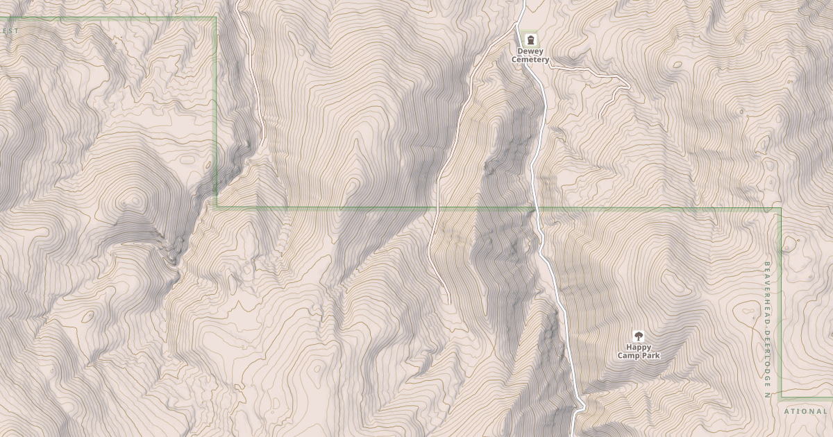 Map preview of BLM National GTLF Public Motorized Roads 7c527feb-bf6f-4cc4-9c9f-b31636239601