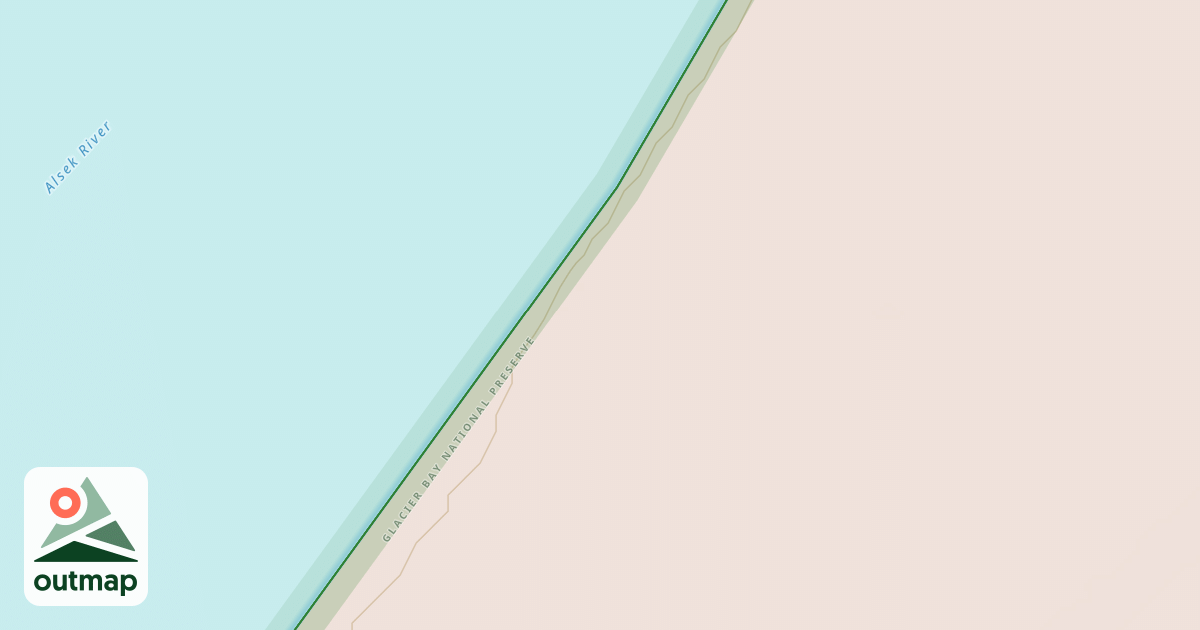 Map of Alsek North Trail