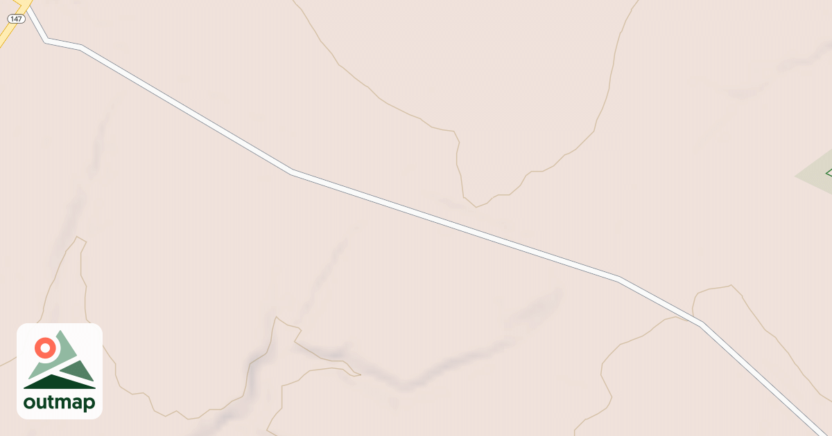 Map of HALL ROAD