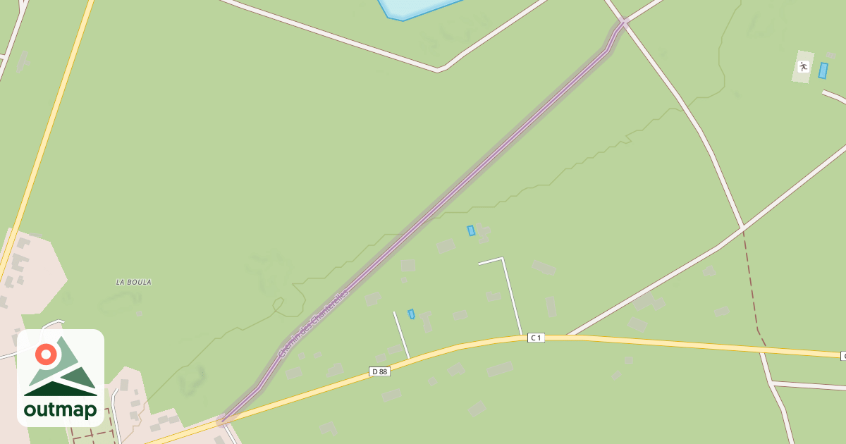 Map of Chemin des Chanterelles