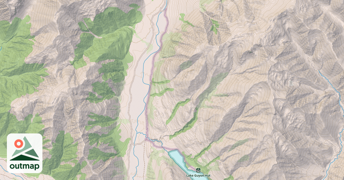 Map of Moki Track