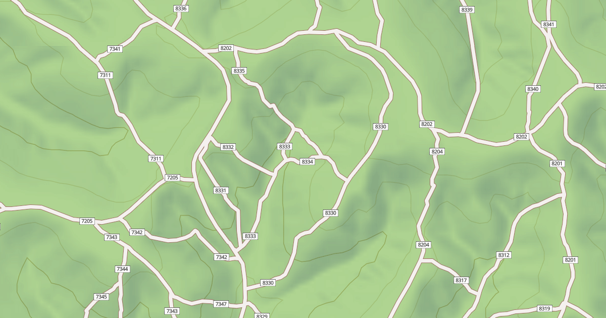 Map preview of USFS Motor Vehicle Use Map Trails 19132
