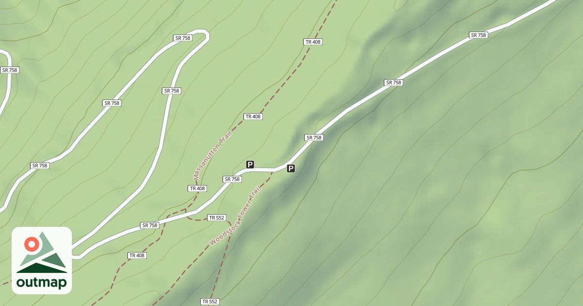 Map of WOODSTOCK P-LOT #2