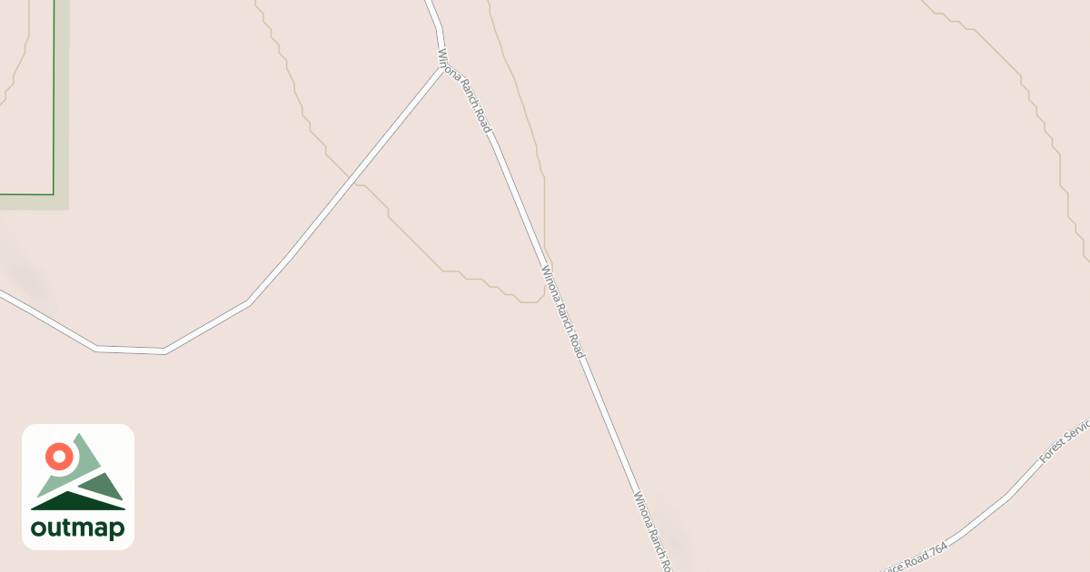 Map of ANDERSON MESA