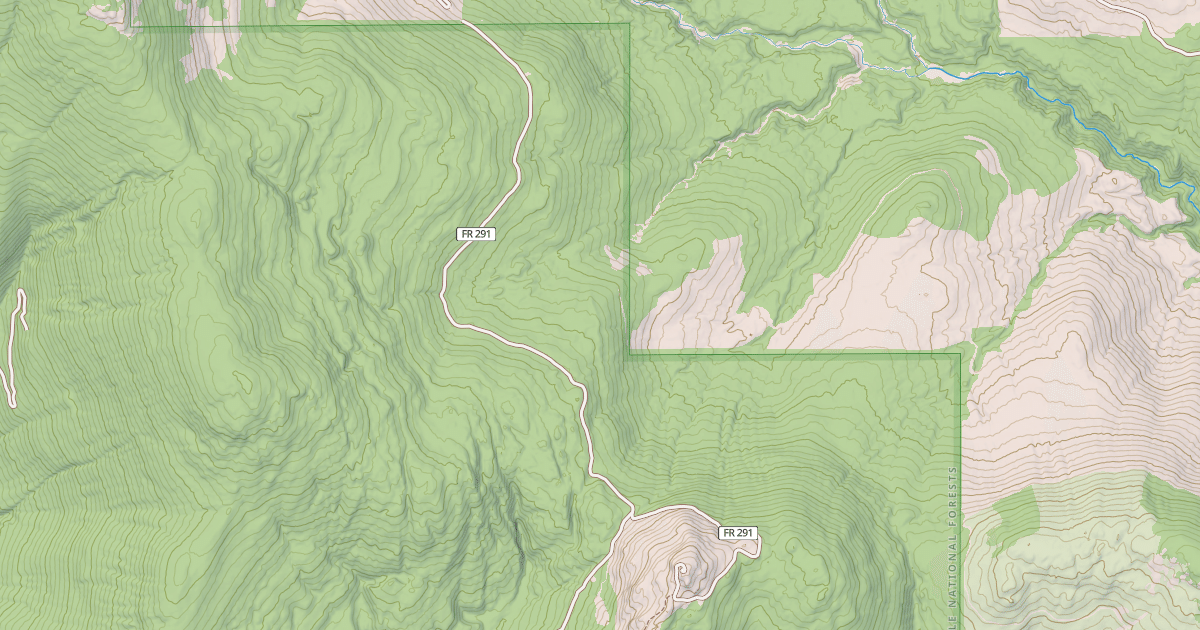 Map preview of DODGE PEAK