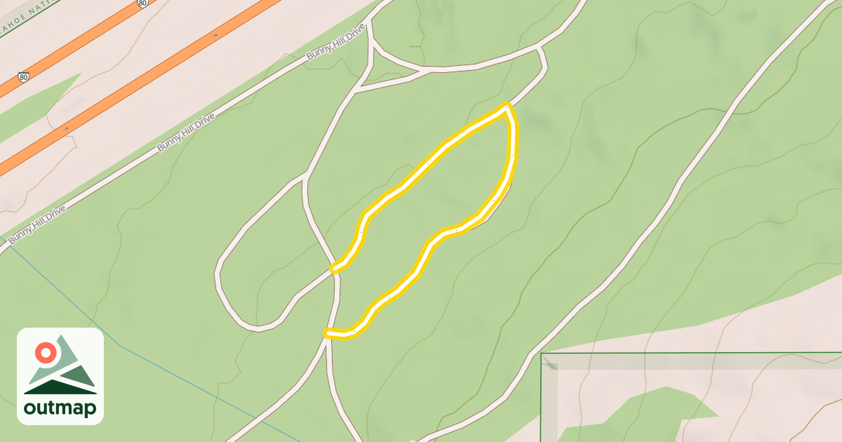 Map of Stuck Truck