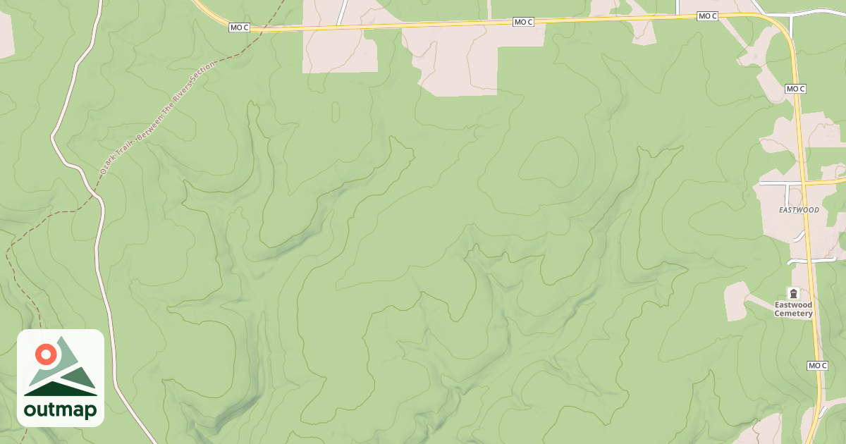 Map of LOST POND