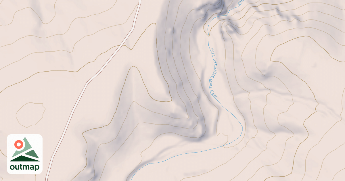 Map of Little Goose Falls Atv